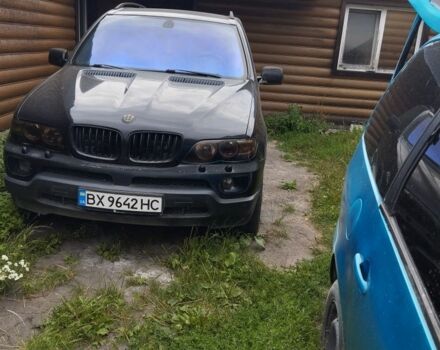 Черный БМВ Х5, объемом двигателя 3 л и пробегом 330 тыс. км за 9890 $, фото 1 на Automoto.ua