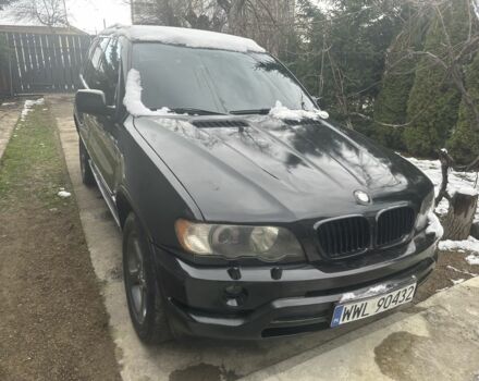 Черный БМВ Х5, объемом двигателя 3 л и пробегом 300 тыс. км за 3850 $, фото 1 на Automoto.ua