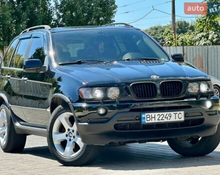 Черный БМВ Х5, объемом двигателя 3 л и пробегом 333 тыс. км за 8200 $, фото 1 на Automoto.ua