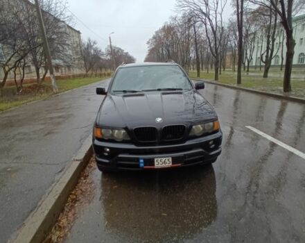 Черный БМВ Х5, объемом двигателя 3 л и пробегом 380 тыс. км за 6200 $, фото 1 на Automoto.ua