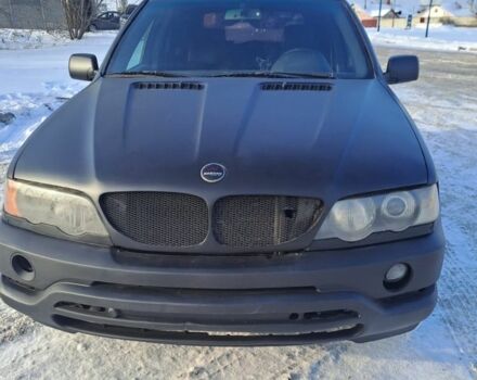 Черный БМВ Х5, объемом двигателя 3 л и пробегом 200 тыс. км за 5000 $, фото 1 на Automoto.ua