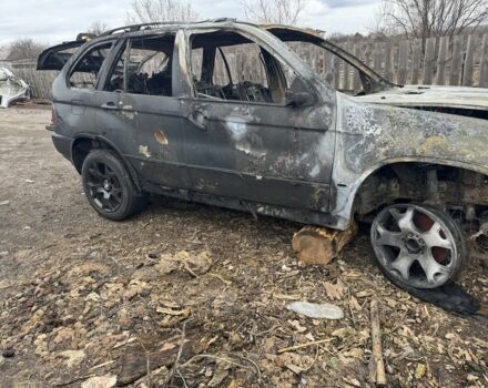 Черный БМВ Х5, объемом двигателя 3 л и пробегом 400 тыс. км за 2500 $, фото 1 на Automoto.ua