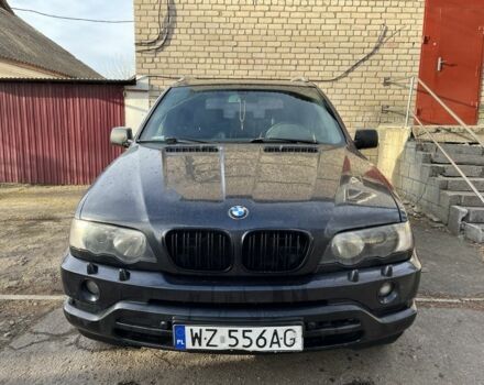 Черный БМВ Х5, объемом двигателя 3 л и пробегом 420 тыс. км за 5000 $, фото 1 на Automoto.ua