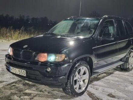 Черный БМВ Х5, объемом двигателя 3 л и пробегом 230 тыс. км за 2838 $, фото 1 на Automoto.ua
