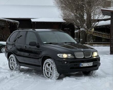 Черный БМВ Х5, объемом двигателя 3 л и пробегом 320 тыс. км за 6450 $, фото 1 на Automoto.ua