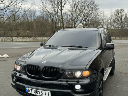 Черный БМВ Х5, объемом двигателя 2.99 л и пробегом 390 тыс. км за 9500 $, фото 1 на Automoto.ua
