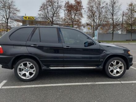 Черный БМВ Х5, объемом двигателя 3 л и пробегом 378 тыс. км за 4000 $, фото 1 на Automoto.ua