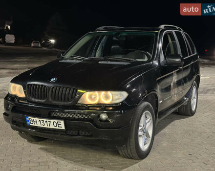 Черный БМВ Х5, объемом двигателя 3 л и пробегом 320 тыс. км за 5950 $, фото 1 на Automoto.ua