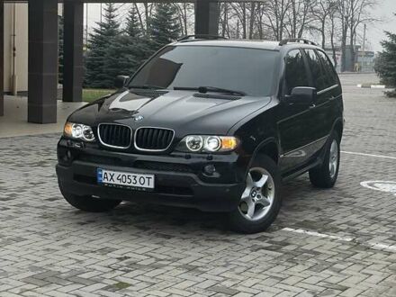 Черный БМВ Х5, объемом двигателя 3 л и пробегом 378 тыс. км за 12000 $, фото 1 на Automoto.ua