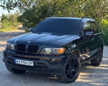 Черный БМВ Х5, объемом двигателя 3 л и пробегом 420 тыс. км за 7000 $, фото 1 на Automoto.ua