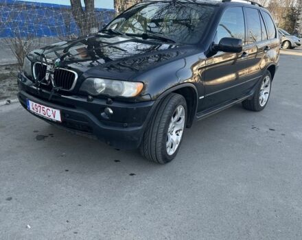 Черный БМВ Х5, объемом двигателя 3 л и пробегом 352 тыс. км за 5300 $, фото 1 на Automoto.ua