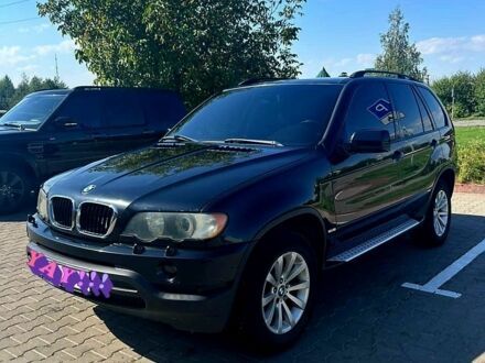 Чорний БМВ Х5, об'ємом двигуна 3 л та пробігом 350 тис. км за 4750 $, фото 1 на Automoto.ua