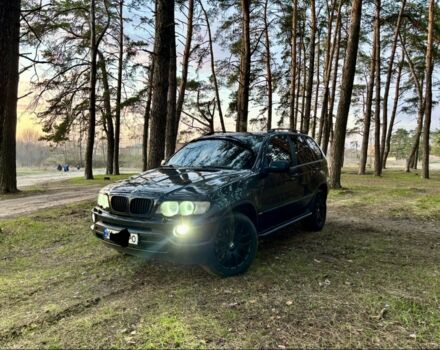 Черный БМВ Х5, объемом двигателя 3 л и пробегом 396 тыс. км за 5000 $, фото 1 на Automoto.ua