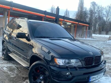 Черный БМВ Х5, объемом двигателя 4.4 л и пробегом 368 тыс. км за 7800 $, фото 1 на Automoto.ua