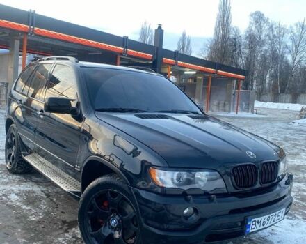 Черный БМВ Х5, объемом двигателя 4.4 л и пробегом 368 тыс. км за 7800 $, фото 1 на Automoto.ua