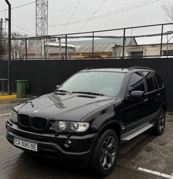 Черный БМВ Х5, объемом двигателя 3 л и пробегом 355 тыс. км за 7000 $, фото 1 на Automoto.ua