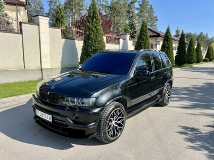 Черный БМВ Х5, объемом двигателя 3 л и пробегом 440 тыс. км за 8600 $, фото 1 на Automoto.ua