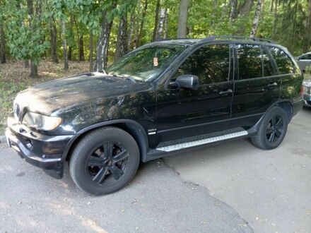 Черный БМВ Х5, объемом двигателя 3 л и пробегом 350 тыс. км за 5500 $, фото 1 на Automoto.ua