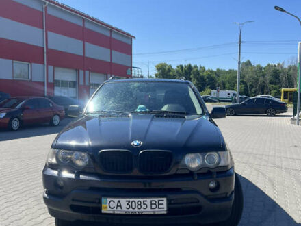 Черный БМВ Х5, объемом двигателя 3 л и пробегом 350 тыс. км за 7500 $, фото 1 на Automoto.ua