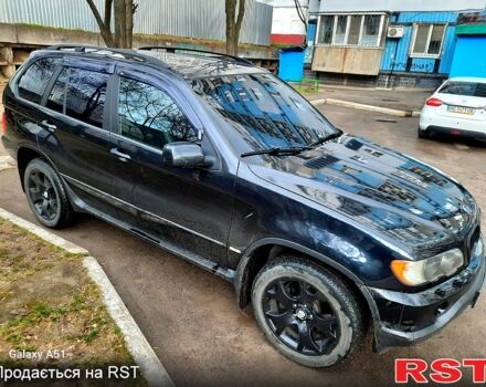 Черный БМВ Х5, объемом двигателя 3 л и пробегом 402 тыс. км за 7000 $, фото 1 на Automoto.ua