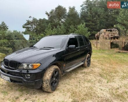 Черный БМВ Х5, объемом двигателя 3 л и пробегом 376 тыс. км за 6000 $, фото 1 на Automoto.ua