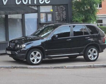 Черный БМВ Х5, объемом двигателя 3 л и пробегом 255 тыс. км за 6500 $, фото 1 на Automoto.ua