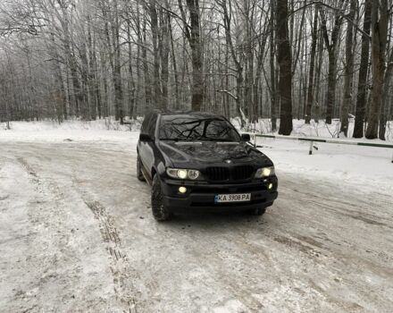 Черный БМВ Х5, объемом двигателя 3 л и пробегом 250 тыс. км за 6200 $, фото 1 на Automoto.ua