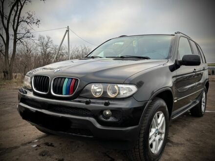 Черный БМВ Х5, объемом двигателя 3 л и пробегом 426 тыс. км за 6000 $, фото 1 на Automoto.ua