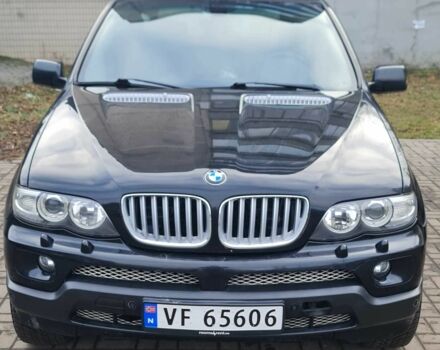 Черный БМВ Х5, объемом двигателя 3 л и пробегом 300 тыс. км за 6418 $, фото 1 на Automoto.ua