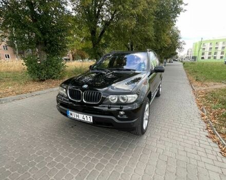 Черный БМВ Х5, объемом двигателя 3 л и пробегом 410 тыс. км за 6200 $, фото 1 на Automoto.ua