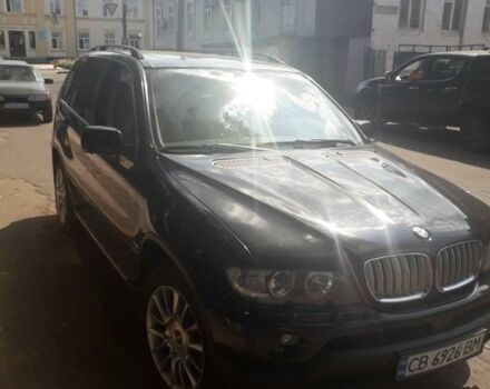 Черный БМВ Х5, объемом двигателя 4.4 л и пробегом 180 тыс. км за 15000 $, фото 1 на Automoto.ua