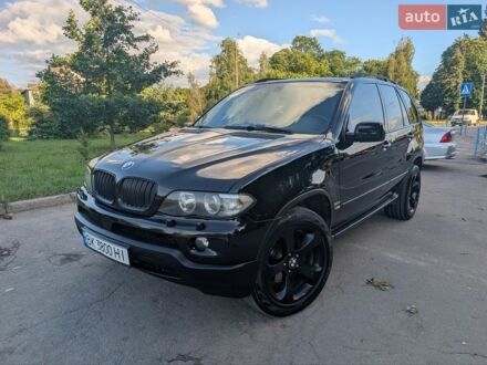 Черный БМВ Х5, объемом двигателя 3 л и пробегом 370 тыс. км за 10000 $, фото 1 на Automoto.ua