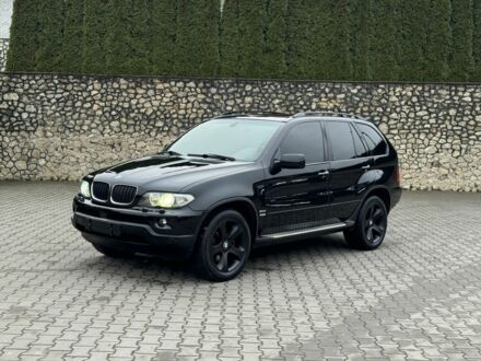 Черный БМВ Х5, объемом двигателя 3 л и пробегом 340 тыс. км за 12500 $, фото 1 на Automoto.ua