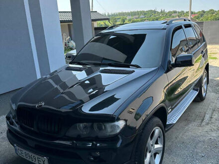 Черный БМВ Х5, объемом двигателя 3 л и пробегом 140 тыс. км за 12000 $, фото 1 на Automoto.ua