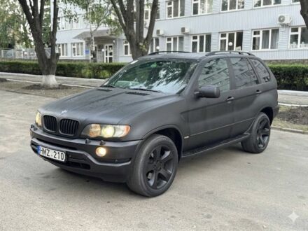 Чорний БМВ Х5, об'ємом двигуна 3 л та пробігом 300 тис. км за 4000 $, фото 1 на Automoto.ua