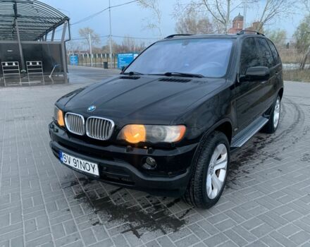Черный БМВ Х5, объемом двигателя 3 л и пробегом 400 тыс. км за 5500 $, фото 1 на Automoto.ua