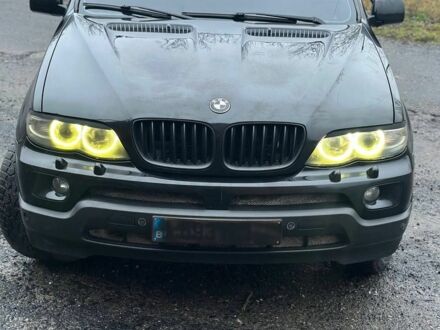 Черный БМВ Х5, объемом двигателя 3 л и пробегом 390 тыс. км за 5700 $, фото 1 на Automoto.ua