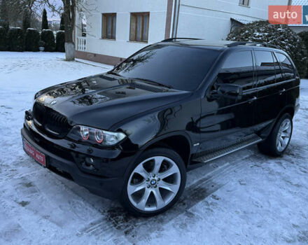 Черный БМВ Х5, объемом двигателя 3 л и пробегом 180 тыс. км за 10999 $, фото 1 на Automoto.ua