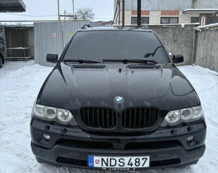 Черный БМВ Х5, объемом двигателя 3 л и пробегом 380 тыс. км за 6300 $, фото 1 на Automoto.ua