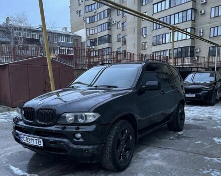 Черный БМВ Х5, объемом двигателя 3 л и пробегом 357 тыс. км за 5900 $, фото 1 на Automoto.ua