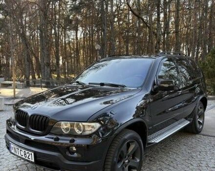 Черный БМВ Х5, объемом двигателя 3 л и пробегом 185 тыс. км за 2850 $, фото 1 на Automoto.ua