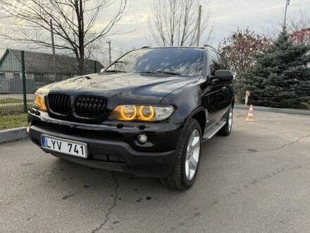 Черный БМВ Х5, объемом двигателя 3 л и пробегом 305 тыс. км за 10000 $, фото 1 на Automoto.ua