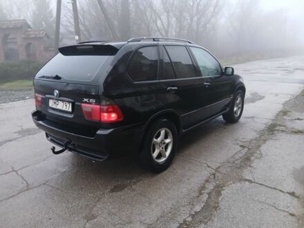 Черный БМВ Х5, объемом двигателя 3 л и пробегом 260 тыс. км за 4100 $, фото 1 на Automoto.ua