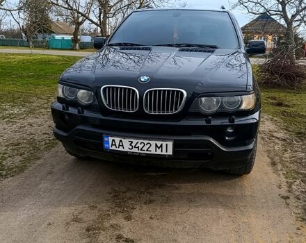 Черный БМВ Х5, объемом двигателя 4.4 л и пробегом 211 тыс. км за 8000 $, фото 1 на Automoto.ua