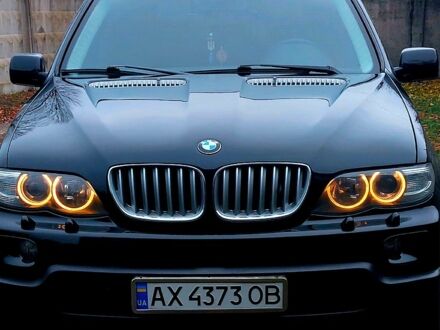 Черный БМВ Х5, объемом двигателя 3 л и пробегом 260 тыс. км за 9600 $, фото 1 на Automoto.ua