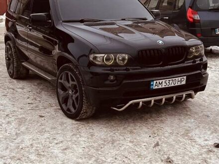 Чорний БМВ Х5, об'ємом двигуна 3 л та пробігом 450 тис. км за 13500 $, фото 1 на Automoto.ua