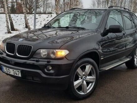 Черный БМВ Х5, объемом двигателя 3 л и пробегом 270 тыс. км за 3200 $, фото 1 на Automoto.ua
