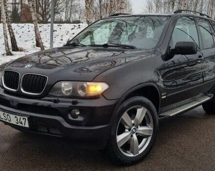 Черный БМВ Х5, объемом двигателя 3 л и пробегом 270 тыс. км за 3200 $, фото 1 на Automoto.ua