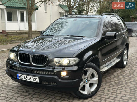 Черный БМВ Х5, объемом двигателя 3 л и пробегом 435 тыс. км за 8200 $, фото 1 на Automoto.ua