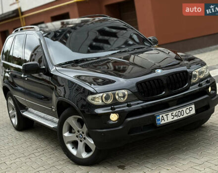 Чорний БМВ Х5, об'ємом двигуна 3 л та пробігом 350 тис. км за 11750 $, фото 1 на Automoto.ua